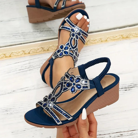 Velen™ Sandalias con cuña cómodas y elegantes